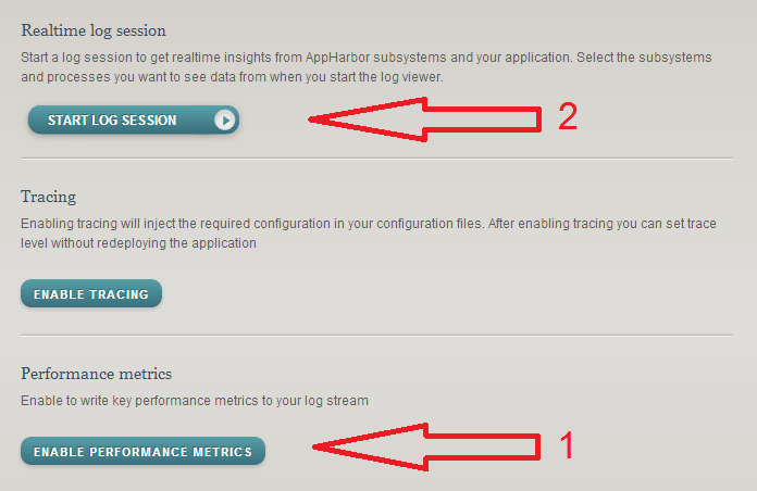 AppHarbor Logging